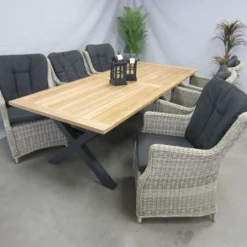 Te Velde Tuinmeubelen Tuinset Anna Xl Tuinstoel Met Lucan Teak Tuintafel -Tuin Vonk Verkoop 1 3 te velde tuinmeubelen tuinset anna xl met lucan teak tafel stoel annalucan240