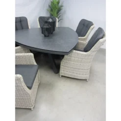 Te Velde Tuinmeubelen Tuinset Anna Xl Tuinstoel Met Mojito Driehoek Tuintafel -Tuin Vonk Verkoop 1 4 te velde tuinmeubelen tuinset anna xl met mojito driehoek tafel annaxlmojito