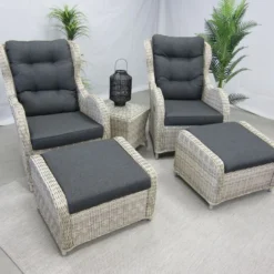 Te Velde Tuinmeubelen Riverside Verstelbare Lounge Set