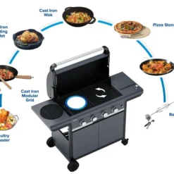 Campingaz Gasbarbecue 3 Series Select 3 EXS -Tuin Vonk Verkoop 139 4 campingaz gasbarbecue 3 series select 3 exs mogelijkheden 2181074