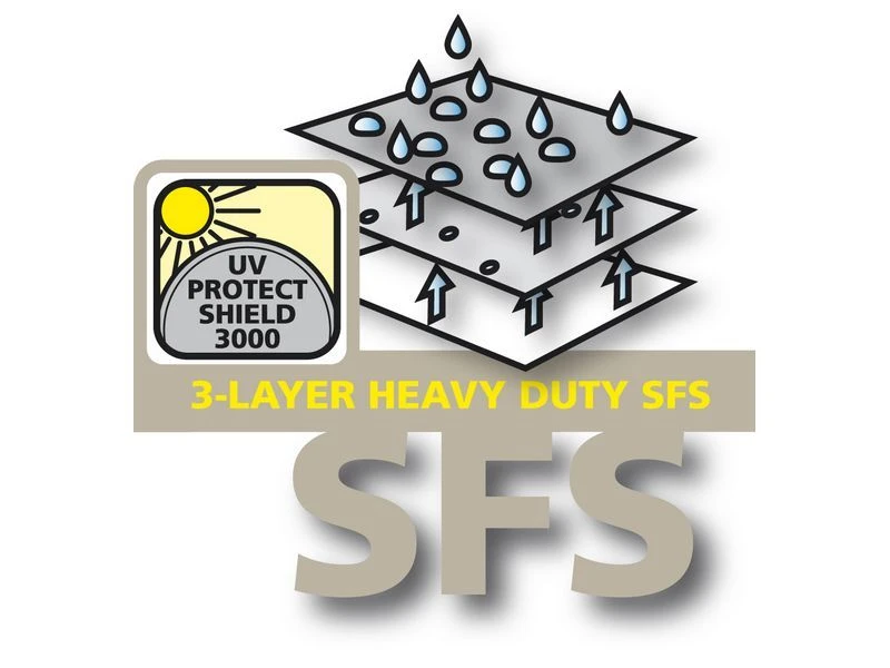 Eurotrail Draagtas Voor Tuinmeubelkussens 2 Eurotrail Draagtas Voor Tuinmeubelkussens - Afbeelding 2