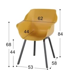 Hartman Tuinstoel Sophie Element Curry -Tuin Vonk Verkoop 17 1 hartman tuinstoel sophie element curry 21680872