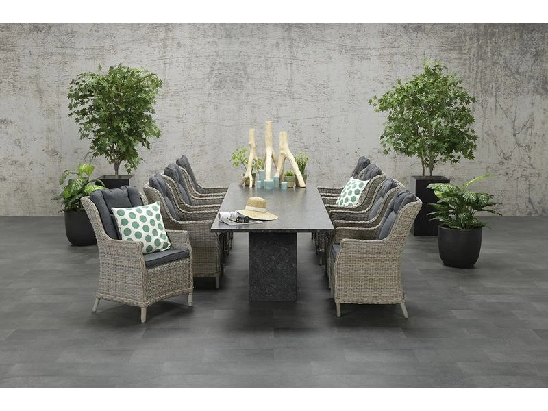 Garden Impressions Studio 20 Natuurstenen Tafel Viking 300 4 Garden Impressions Studio 20 Natuurstenen Tafel Viking 300 - Afbeelding 4