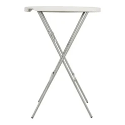 Lesli Sta-tafel Ø 80 Cm. Granietlook -Tuin Vonk Verkoop 2 4 lesli sta tafel rond 80 centimeter granietlook 42602