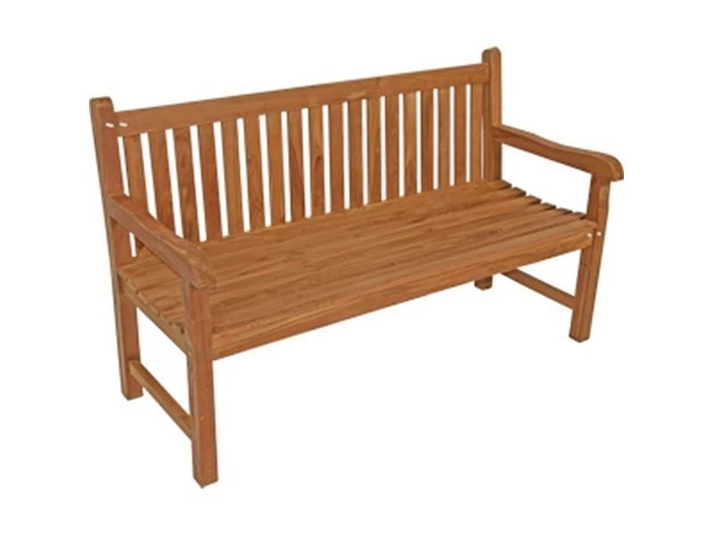 Lesli Tuinbank Teak Rechte Rug 150 Cm 1 Lesli Tuinbank Teak Rechte Rug 150 Cm