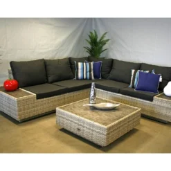 Te Velde Tuinmeubelen Nogaro Hoek Lounge Set -Tuin Vonk Verkoop 20 2 te velde nogaro hoek lounge set