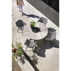 Hartman Tuinset Delphine Black-white Met Provence Tafel 150 10 Hartman Tuinset Delphine Black-white Met Provence Tafel 150 -Tuin Vonk Verkoop 20 4 hartman tuinset delphine black white met provence tafel 150 53594008 53015000