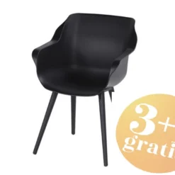 Hartman Tuinstoel Sophie Studio Zwart