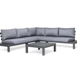 Suns Breez Vita Platform Loungeset Aluminium 4-delig