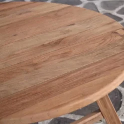 Sens Line Woody Teak Sidetable Ø80 Cm FSC Recycled Teak -Tuin Vonk Verkoop 23 2 sens line woody teak sidetable O 80 cm fsc recycled teak t578