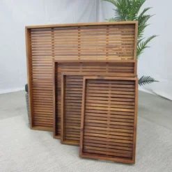 Te Velde Tuinmeubelen Dienblad Acaciahout Rechthoek Klein -Tuin Vonk Verkoop 24 2 te velde tuinmeubelen dienblad acaciahout rechthoek klein dienblacarekl