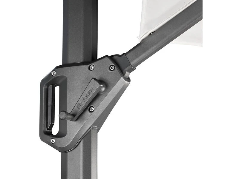 Platinum Zweefparasol Voyager T¹ 3x2 Antraciet 4 Platinum Zweefparasol Voyager T¹ 3x2 Antraciet - Afbeelding 4