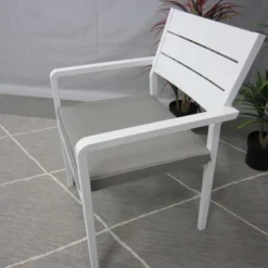 Te Velde Tuinmeubelen Barolo Aluminium Tuinstoel Wit -Tuin Vonk Verkoop 28 2 te velde tuinmeubelen barolo aluminium tuinstoel wit barolowit