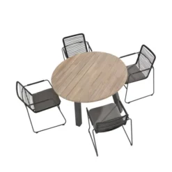 Taste By 4 Seasons Outdoor Tuinset Elba + Derby Ronde Tafel -Tuin Vonk Verkoop 28 4 taste by 4 seasons outdoor tuinset elbaderby ronde tafel 90725 90413a 90415