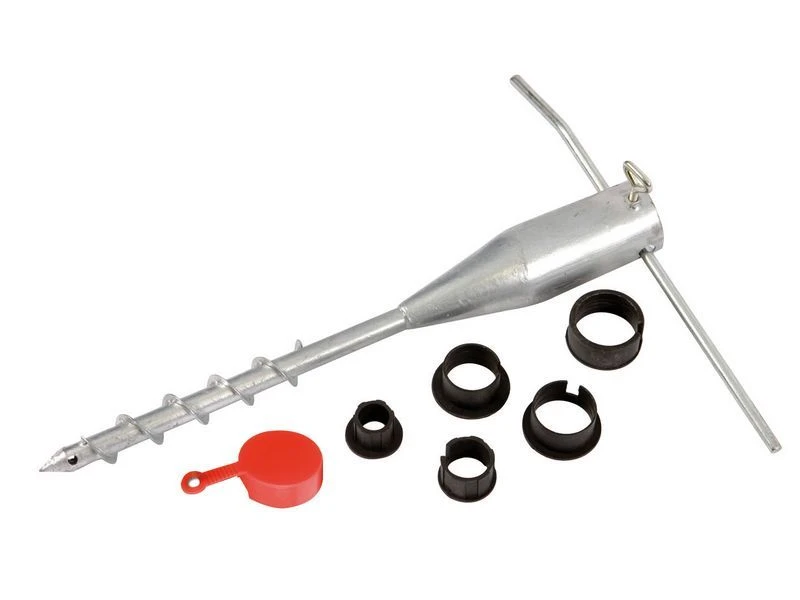 Bo-Camp Parasol Grondboor Ø 25/63 Mm Verzinkt 1 Bo-Camp Parasol Grondboor Ø 25/63 Mm Verzinkt