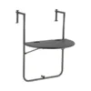 Gimeg Livin Outdoor Balkontafel Halfrond Antraciet