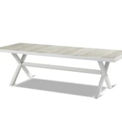 Hartman Canterbury Tuintafel 247 Wit