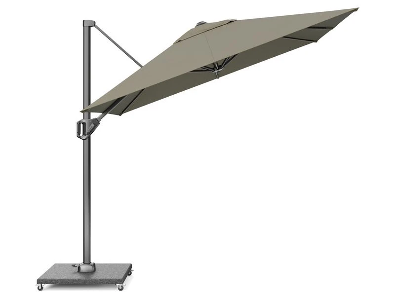 Platinum Zweefparasol Voyager T¹ 2,5 X 2,5 Taupe 1 Platinum Zweefparasol Voyager T¹ 2,5 X 2,5 Taupe