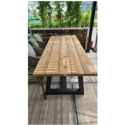 Suns Ovada Aluminium Teak Tuintafel 340 -Tuin Vonk Verkoop 30 2 suns ovada aluminium teak tuintafel 340 lengte 1118955085252