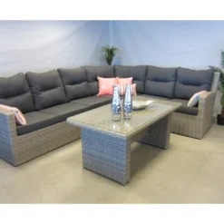 Te Velde Tuinmeubelen Isola Hoek Lounge Set Links 5 Delig