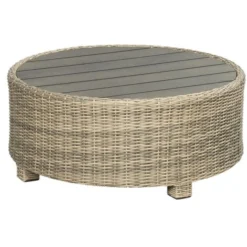 Beach7 Birdwood Footstool Tafel Rond Corn