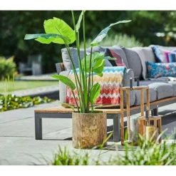 Suns Memphis Platform Teak Lounge Set XL Links -Tuin Vonk Verkoop 36 4 suns memphis platform teak lounge set xl links sfeer 40368498599362