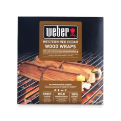 Weber Western Red Cedar Wood Wraps