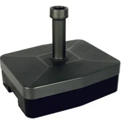 Lesli Kunststof Voet Vulbaar 40 Kg. Antraciet