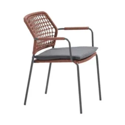Taste By 4so Barista Stapelbare Tuinstoel Rope Terracotta -Tuin Vonk Verkoop 44 3 taste by 4so barista stapelbare tuinstoel rope terracotta zijkant rechts 91282
