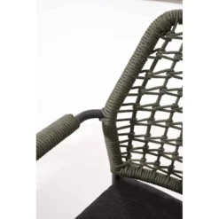 Taste By 4so Barista Stapelbare Tuinstoel Rope Groen -Tuin Vonk Verkoop 45 4 taste by 4so barista stapelbare tuinstoel rope groen detail rechts 91123
