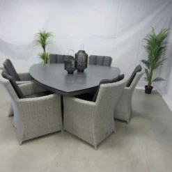 Te Velde Tuinmeubelen Tuinset Alonzo Met Mojito Driehoek Tafel