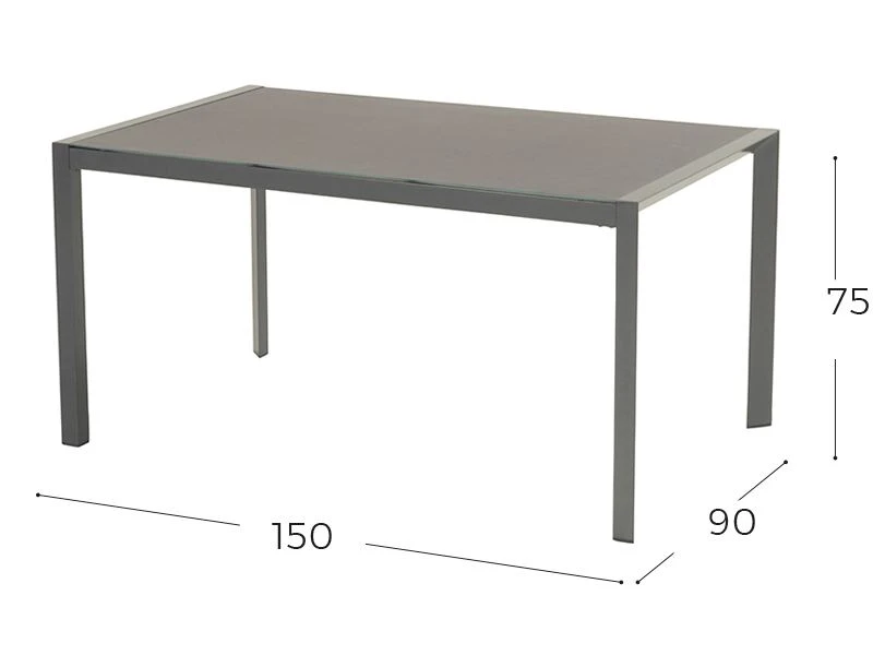 Hartman California Hpl Tuintafel 150 3 Hartman California Hpl Tuintafel 150 - Afbeelding 3
