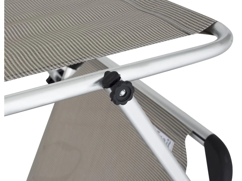 Eurotrail Campingbed Stretcher Pebble Beach Grijs 4 Eurotrail Campingbed Stretcher Pebble Beach Grijs - Afbeelding 4