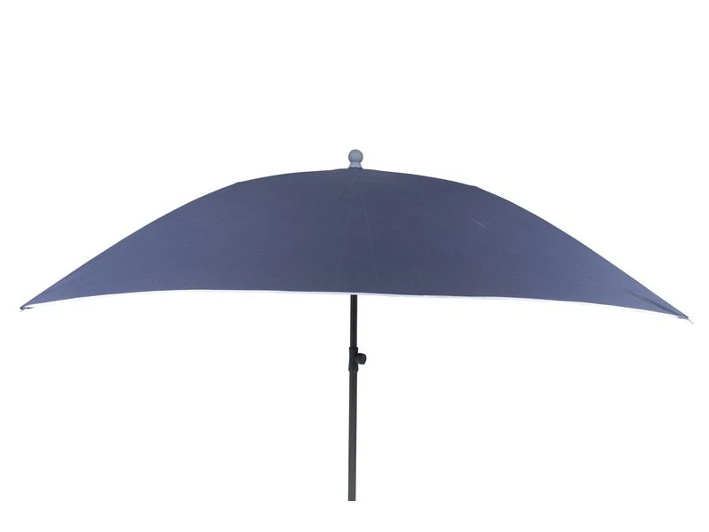 Bo Camp Parasol Vierkant 170 X 170 Cm. Blauw 1 Bo Camp Parasol Vierkant 170 X 170 Cm. Blauw