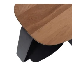 Taste By 4so Gentle Support Table Teak Antraciet -Tuin Vonk Verkoop 56 4 taste by 4so gentle support table teak antraciet detail blad 91408