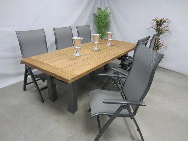 Te Velde Tuinmeubelen Tuinset Lecce Tuinstoel Met Hartman Yasmani Teak Tuintafel 4 Te Velde Tuinmeubelen Tuinset Lecce Tuinstoel Met Hartman Yasmani Teak Tuintafel - Afbeelding 4