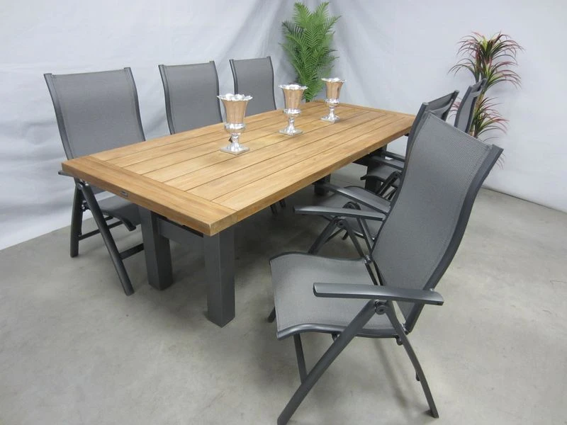 Te Velde Tuinmeubelen Tuinset Lecce Tuinstoel Met Hartman Yasmani Teak Tuintafel 5 Te Velde Tuinmeubelen Tuinset Lecce Tuinstoel Met Hartman Yasmani Teak Tuintafel - Afbeelding 5