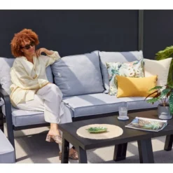 Hartman Ibiza 3-zitsbank Loungeset -Tuin Vonk Verkoop 6 5 hartman ibiza 3 zitsbank loungeset sfeer dichtbij 23709755