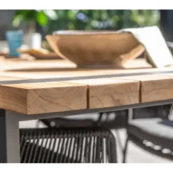 Taste By 4SO Tuinset Barista + Alto 240 Tafel -Tuin Vonk Verkoop 65 5 taste by 4so tuinset barista alto 240 tafel tafel detail blad 91122 91081 91082