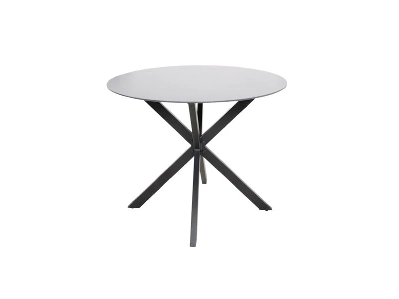 Lesli Living Tuintafel Crest Rond 90 Cm. 2 Lesli Living Tuintafel Crest Rond 90 Cm. - Afbeelding 2