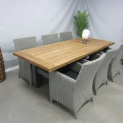 Te Velde Tuinmeubelen Amy Tuinstoel Met Hartman Yasmani Teak Tuintafel