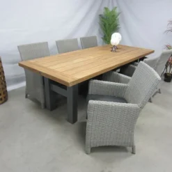Te Velde Tuinmeubelen Amy Tuinstoel Met Hartman Yasmani Teak Tuintafel -Tuin Vonk Verkoop 8 2 te velde tuinmeubelen amy tuinstoel met hartman yasmani teak tuintafel stoel amyyasmani240