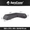 Platinum Aerocover Loungeset Platformhoes Rechts 350x275x90xH30/45/70