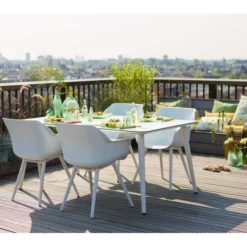 Hartman Tuinset Sophie Studio Wit Met Sophie Tafel 170