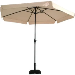 Lesli Parasol Gemini 3 Mtr -Tuin Vonk Verkoop lesli parasol gemini 3 meter ecru 53001