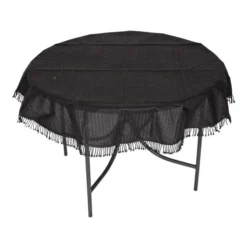 Lesli Tafelkleed Rond 130 Cm -Tuin Vonk Verkoop lesli tafelkleed rond 130 antraciet 46522